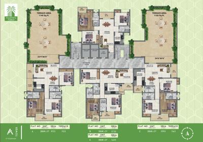 Project Image of 540.0 - 1990.0 Sq.ft 1 BHK Apartment for buy in NK Palm Vista Forest
