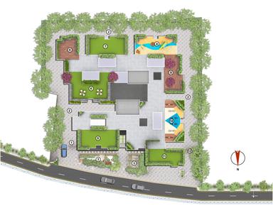 Project Image of 935.0 - 989.0 Sq.ft 2 BHK Apartment for buy in Begraj Shangri La Garden