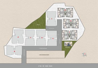 Project Image of 501.28 - 554.77 Sq.ft 2 BHK Apartment for buy in Shree Vimalnath Residency