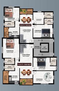 Project Image of 1100.0 - 1500.0 Sq.ft 3 BHK Apartment for buy in Viva Virtue