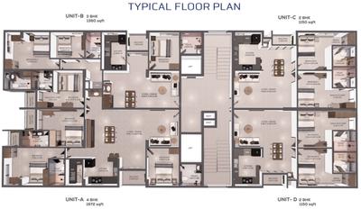 Project Image of 1150.0 - 2300.0 Sq.ft 2 BHK Apartment for buy in Casadel Beyond Infinity