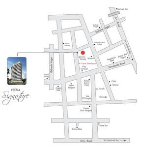 Project Image of 0.0 - 1041.0 Sq.ft 3 BHK Apartment for buy in Veena Signature