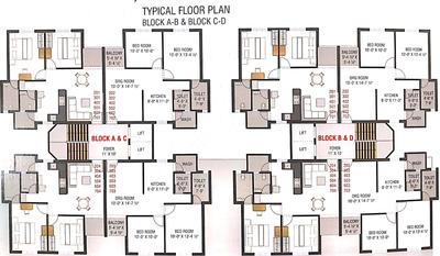 Project Image of 0.0 - 595.35 Sq.ft 2 BHK Apartment for buy in Kalp Silver Kalp Apartment