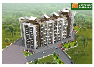 Project Image of 471.0 - 693.0 Sq.ft 1 BHK Apartment for buy in Venkatesh Paradise Phase 2