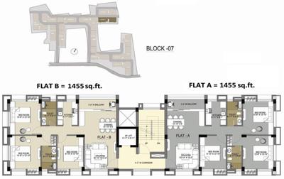 Project Image of 1214.0 - 1517.0 Sq.ft 2 BHK Apartment for buy in Sanjeeva Shree