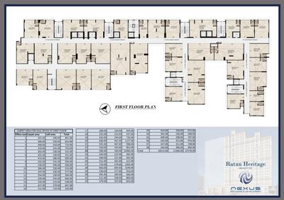 Project Image of 427.0 - 463.0 Sq.ft 1 BHK Apartment for buy in Nexus Ratan Heritage
