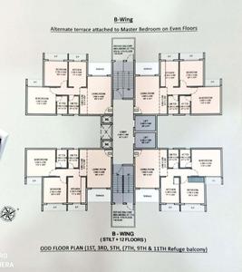 Project Image of 685.0 - 703.0 Sq.ft 1 BHK Apartment for buy in Suyash Gokul