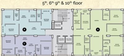 Project Image of 3018.0 - 3028.0 Sq.ft 4 BHK Apartment for buy in Star Prime