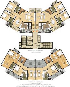 Project Image of 1555.0 - 4818.0 Sq.ft 2 BHK Apartment for buy in Ozone The Metrozone