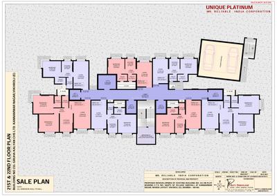 Project Image of 340.0 - 777.0 Sq.ft 1 BHK Apartment for buy in Reliable Unique Platinum
