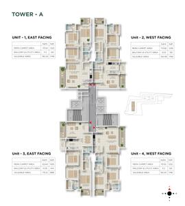 Project Image of 1221.0 - 1320.0 Sq.ft 3 BHK Apartment for buy in Urbanest Eastfield