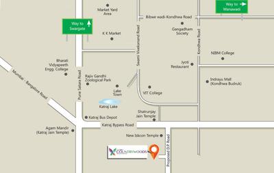 Project Image of 852.0 - 1122.0 Sq.ft 1 BHK Apartment for buy in Hubtown Countrywoods Building 5