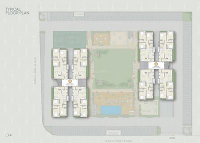 Project Image of 0.0 - 1500.0 Sq.ft 3 BHK Apartment for buy in Narayan Green Vistas