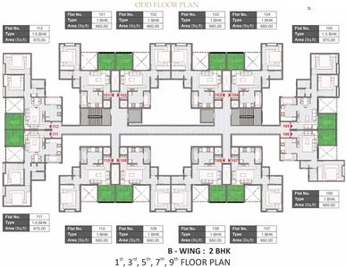Project Image of 514.0 - 677.0 Sq.ft 1 BHK Apartment for buy in Shubh Richmond