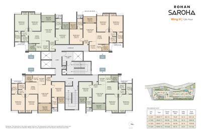 Project Image of 836.0 - 2023.0 Sq.ft 2 BHK Apartment for buy in Rohan Saroha