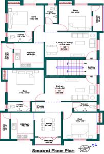 Project Image of 828.0 - 991.0 Sq.ft 2 BHK Apartment for buy in Alankar Sree Krishna Garden