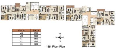 Project Image of 2168.0 - 6200.0 Sq.ft 3 BHK Apartment for buy in Altius