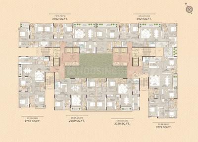 Project Image of 2609.0 - 3921.0 Sq.ft 3 BHK Apartment for buy in Appaswamy Malkoha