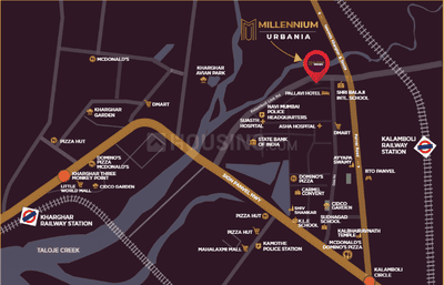 Project Image of 667.0 - 1425.0 Sq.ft 1 BHK Apartment for buy in Millennium Urbania