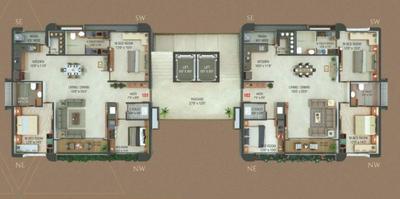 Project Image of 3695 Sq.ft 4 BHK Apartment / Flat for sale in Vesu for Rs. 21400000