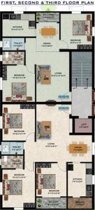 Vishnu Padmavathy Enclave Cluster Plan 1