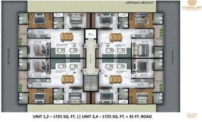 Project Image of 1550 Sq.ft 3 BHK Apartment / Flat for sale in Sector 104 for Rs. 9500000