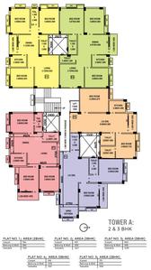 Project Image of 0.0 - 1076.0 Sq.ft 2 BHK Apartment for buy in Zafro Heaven Homes