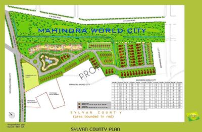 Project Image of 2795.0 - 3136.0 Sq.ft 3 BHK Apartment for buy in Mahindra Sylvan County