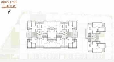 Project Image of 690.4 - 971.23 Sq.ft 2 BHK Apartment for buy in Utsav Aalayam