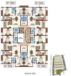 Project Image of 580.0 - 1400.0 Sq.ft 1 BHK Apartment for buy in Prince Village