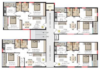 Project Image of 1001.0 - 1114.0 Sq.ft 2 BHK Apartment for buy in Shriya Symphony