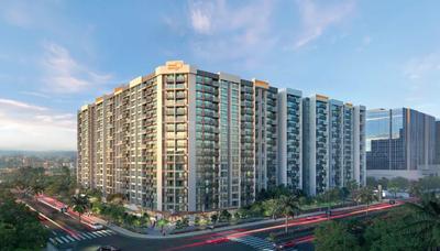 Project Image of 482.12 - 880.27 Sq.ft 2 BHK Apartment for buy in L And T Seawoods Topaz At West Square