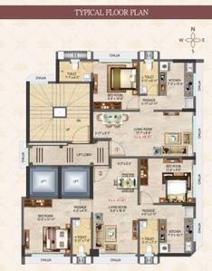 Project Image of 456.0 - 613.0 Sq.ft 1 BHK Apartment for buy in Balaji Darshan
