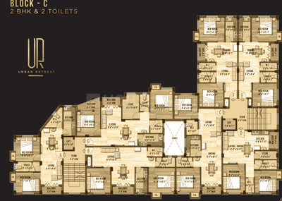 Project Image of 668.0 - 1251.0 Sq.ft 2 BHK Apartment for buy in Urban Retreat