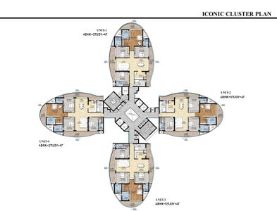 Project Image of 2171 Sq.ft 3.5 BHK Apartment / Flat for sale in Noida Extension for Rs. 21800000