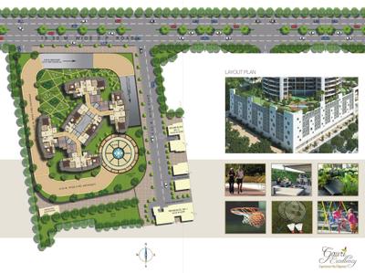 Project Image of 456.93 - 732.05 Sq.ft 1 BHK Apartment for buy in Gauri Excellency Wing A And B