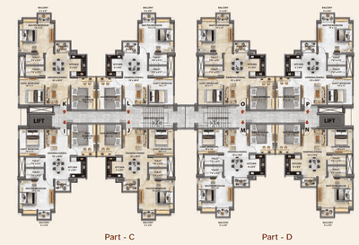 Project Image of 852.0 - 890.0 Sq.ft 3 BHK Apartment for buy in Protech Prime