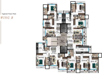 Project Image of 652.0 - 1362.0 Sq.ft 2 BHK Apartment for buy in New Gautam Dhan