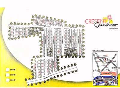 Cresent Garden City Layout Plan 1