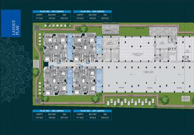 Project Image of 1575.0 - 2063.0 Sq.ft 2 BHK Apartment for buy in Kokila Pearl