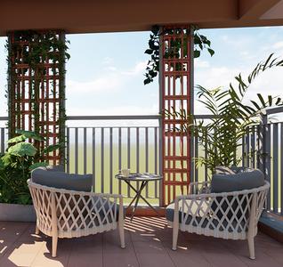 Project Image of 1239.0 - 1558.0 Sq.ft 3 BHK Apartment for buy in Visista By Vista Spaces Okas