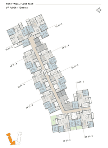 Project Image of 684.8 - 3019.0 Sq.ft 2 BHK Apartment for buy in Century Novus