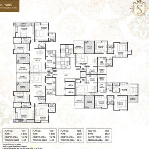 Project Image of 0.0 - 848.0 Sq.ft 3 BHK Apartment for buy in Paranjape Swapna Samrat