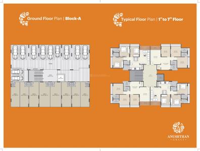 Project Image of 1134.0 - 1350.0 Sq.ft 2 BHK Apartment for buy in Anushthan Grace