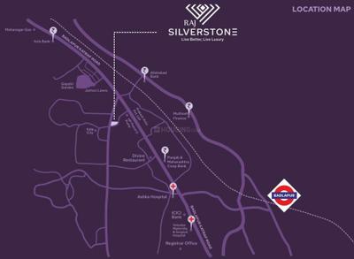 Project Image of 594.0 - 1059.0 Sq.ft 2 BHK Apartment for buy in Raj Silverstone