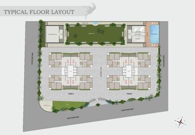 Project Image of 1145.93 - 1325.0 Sq.ft 4 BHK Apartment for buy in Empire Flora