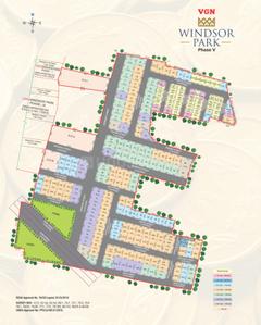 Project Image of 646.0 - 1033.0 Sq.ft Residential Plot Plot for buy in VGN Windsor Park Phase IV