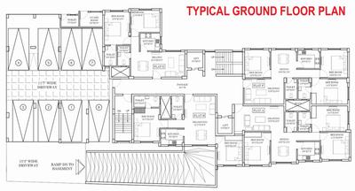 Project Image of 865.0 - 1515.0 Sq.ft 2 BHK Apartment for buy in D K Oak Jaipal Enclave