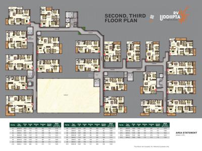 Project Image of 1160.0 - 1711.0 Sq.ft 2 BHK Apartment for buy in RV Uddiipta