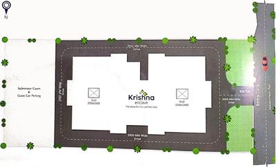 Tenements Krishna Enclave Site Plan 1